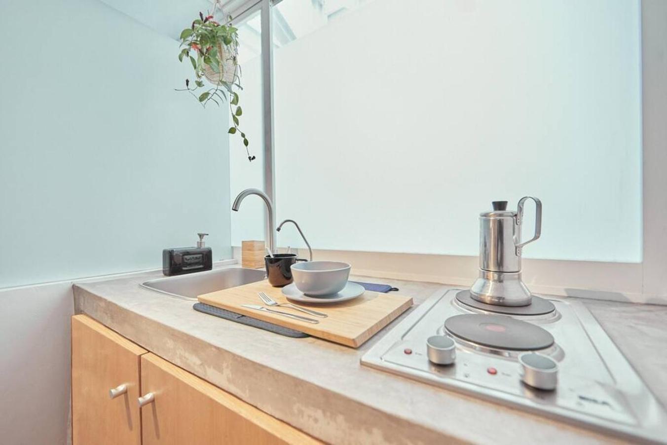 New! Cozy Cuauhtmoc Studio, Near Usa Embassy Meksika Dış mekan fotoğraf